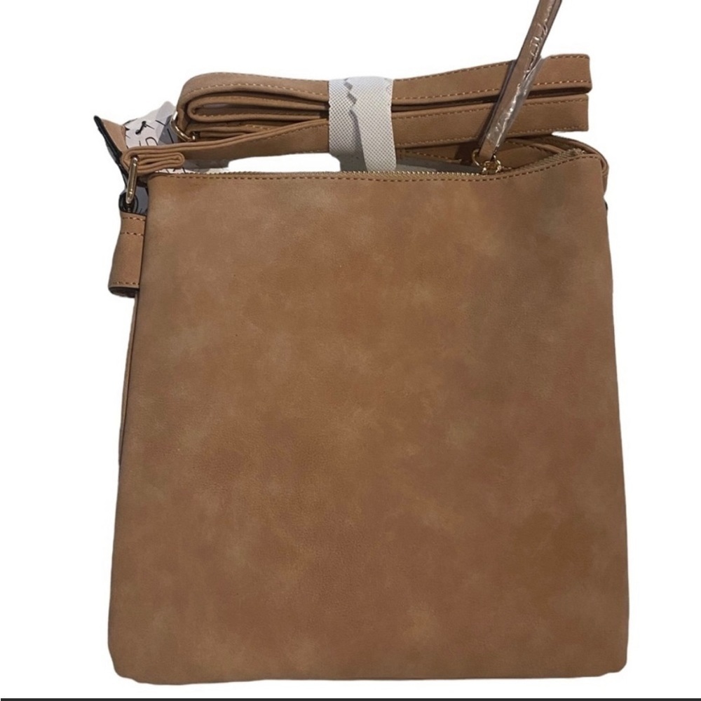 Tan Bag With Strap NEW With Tags! - Picture 2 of 6